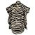 Camicia a maniche lunghe Farm Rio con stampa zebra in cotone nero - vista 2