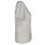 T-shirt in cotone bianco con logo in rilievo Ami Crudo - vista 2