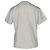 T-shirt in cotone bianco con logo in rilievo Ami Crudo - vista 4