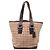 Borsa Tote Coach in Tweed Plaid in Lana Beige