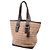 Borsa Tote Coach in Tweed Plaid in Lana Beige - vista 2