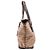 Borsa Tote Coach in Tweed Plaid in Lana Beige - vista 3