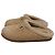 Mules Gucci Sol Horsebit in shearling e camoscio beige - vista 4