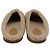 Mules Gucci Sol Horsebit in shearling e camoscio beige - vista 5