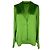 Autre Marque Blusa Galvan London com decote em V e mangas com punhos em cetim verde