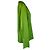 Autre Marque Blusa Galvan London com decote em V e mangas com punhos em cetim verde - vista 2