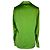 Autre Marque Blusa Galvan London com decote em V e mangas com punhos em cetim verde - vista 3