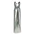 Autre Marque Galvan London Kite Pailletten-Maxikleid mit Cut-Outs aus silbernem Polyester Metallisch