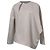Totême Montbel Bluse mit asymmetrischem Saum aus beigem Polyester