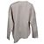 Totême Montbel Bluse mit asymmetrischem Saum aus beigem Polyester - Ansicht 3