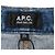 Apc Jeans a zampa alta A.P.C. in cotone blu - vista 4