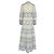 Vestido maxi Cira de algodón blanco con ribete de encaje Zimmermann - vista 3