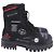 Balenciaga Strike Combat Boots aus schwarzer Baumwolle
