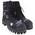 Balenciaga Strike Combat Boots aus schwarzer Baumwolle - Ansicht 2