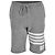 Calções de jogging clássicos Thom Browne 4-Bar em algodão cinzento Cinza