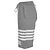 Calções de jogging clássicos Thom Browne 4-Bar em algodão cinzento Cinza - vista 2