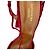 Sandali platform Aquazzura Austin in camoscio Burgundy - vista 11