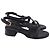 Sandali con cinturino intrecciato See by Chloé in pelle nera Nero