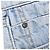 Pantalones cortos de denim con dobladillo raw Alexander Wang en algodón azul - vista 9