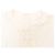 Chloé Logo Lace Patterned Blouse in Ivory Cotton White Cream - view 4