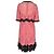 Mini abito in pizzo Dolce & Gabbana in cotone rosa - vista 3