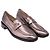 Mocassini Stuart Weitzman Palmer in pelle Bronze Metallico Bronzo - vista 3