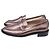 Mocassini Stuart Weitzman Palmer in pelle Bronze Metallico Bronzo - vista 4