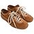 Sneakers basse Dries Van Noten in camoscio marrone Rosso - vista 4
