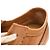 Sneakers basse Dries Van Noten in camoscio marrone Rosso - vista 8