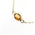 Autre Marque Au750 Saphir Amethyst Halskette Golden - Ansicht 4
