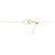 Autre Marque Au750 Saphir Amethyst Halskette Golden - Ansicht 5