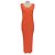 Issey Miyake PLEATS PLEASE Kleid Kleid aus Polyester Orange