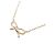 Autre Marque Collana a Fiocco ete K10 Pink Gold Rosa - vista 4