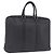 LOUIS VUITTON Damier Infini Porte Documents Voyage Bag Black N41146