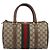 GUCCI GG Supreme Web Sherry Line Hand Bag PVC Beige Gold 39 02 006 - vista 13