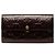 Louis Vuitton Monogram Vernis Portefeuille Sarah Long Wallet Bordò Porpora