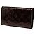 Louis Vuitton Monogram Vernis Portefeuille Sarah Long Wallet Bordò Porpora - vista 2