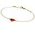 Pulsera Sweet Alhambra Corazón de Cornalina Van Cleef & Arpels