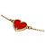 Pulsera Sweet Alhambra Corazón de Cornalina Van Cleef & Arpels - vista 2