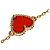 Pulsera Sweet Alhambra Corazón de Cornalina Van Cleef & Arpels - vista 3