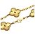 Bracciale Charm Vintage Alhambra Guilloché Van Cleef & Arpels - vista 3