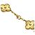 Bracciale Charm Vintage Alhambra Guilloché Van Cleef & Arpels - vista 4