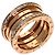 Bulgari Anello Bvlgari B.zero1 Edge Diamond a 4 bande - vista 2