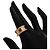 Bulgari Anello Bvlgari B.zero1 Edge Diamond a 4 bande - vista 5