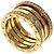 Bulgari Bvlgari B.zero1 Edge Diamond 4-Band Ring