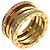 Bulgari Bvlgari B.zero1 Edge Diamond 4-Band Ring - view 2