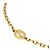 Bracciale con ciondolo Interlocking #16 Gucci in oro giallo 18K - vista 2