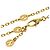 Bracciale con ciondolo Interlocking #16 Gucci in oro giallo 18K - vista 3