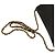 Bolso de hombro con cadena Chanel Coco Mark Half Moon Negro - vista 12