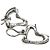 Autre Marque Tiffany & Co. Open Heart Earrings - view 3